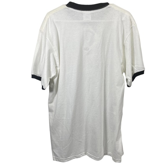 NWT MLB NY Mets Baseball Team Tshirt Shirt Top White Mens Size Large Majestic - Picture 2 of 2